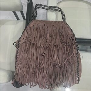 Fringe Brown Women's Bag